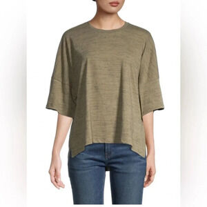 TED BAKER LONDON High Low Space Dye Tee